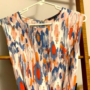 Eva Longoria sleeveless jumpsuit with pockets